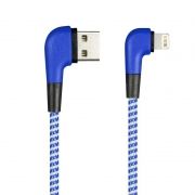  USB 2.0 Am=>Apple 8 pin Lightning, 1 , , , Smartbuy (ik-512NSL blue)