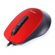 Мышь Smartbuy ONE 265 Red USB с бесшумными кнопками (SBM-265-R)
