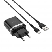 �������� ���������� Hoco C12Q QC3.0 3� USB + ������ microUSB, ������