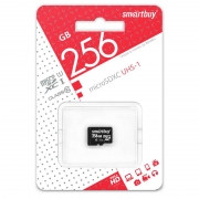 ����� ������ Micro SDXC 256Gb Smartbuy Class 10 U1 ��� �������� (SB256GBSDCL10-00)