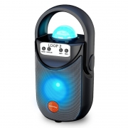 Bluetooth колонка SmartBuy Loop 2, 5 Вт, MP3, FM, подсветка, чёрная (SBS-5060)