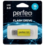 16Gb Perfeo C14 Metal Series Gold USB 3.0 (PF-C14Gl016ES)