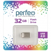 32Gb Perfeo M09 Metal Series USB 2.0 (PF-M09MS032)
