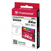 ����� ������ CompactFlash 64Gb Transcend 800x (TS64GCF800)