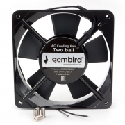 ���������� 120 x 120 x 25, 2 pin, 220V, 2400 ��/���, ���������,  ������ 30 ��, Gembird (AC12025B22H)