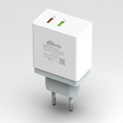 Зарядное устройство Ritmix RM-3032QC 3А+2A 5В, 2xUSB, белое