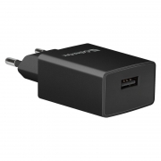 Зарядное устройство Defender UPA-21 220V->5V 2.1A USB, черное (83577)