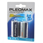 Батарейка C Samsung PLEOMAX R14-2, солевая, 2шт, блистер