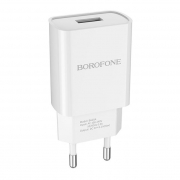 Зарядное устройство Borofone BA20A, 2.1А USB, белое