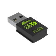 USB-адаптер 802.11n/ac + Bluetooth 4.2, 2.4/5ГГц, 433 Мбит/c, RITMIX RWA-550