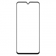 Защитное стекло для экрана Samsung Galaxy A20 Black, Full Screen&Glue, Perfeo (PF_B4228)
