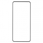 Защитное стекло для экрана Samsung Galaxy A80 Black, Full Screen&Glue, Perfeo (PF_B4136)