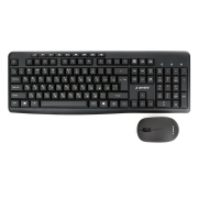 Комплект Gembird KBS-9400 Black, беспроводные клавиатура и мышь