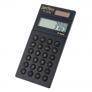 Калькулятор карманный Perfeo PF_C3709, 8-разрядный, черный