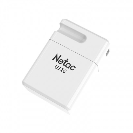 32Gb Netac U116 mini White USB 2.0 (NT03U116N-032G-20WH)