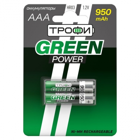  AAA  Green Power HR03-2BL 950/ Ni-Mh, 2, 