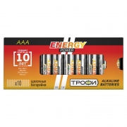 Батарейка AAA Трофи Energy Power LR03-10 Alkaline, 10шт, бокс