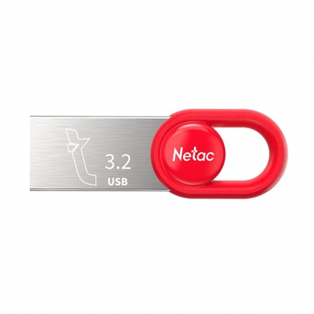 128Gb Netac UM2 Red  USB 3.2 (NT03UM2N-128G-32RE)