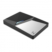 Внешний SSD накопитель 2 Tб Netac Z7S, Type C, черный/серебристый (NT01Z7S-960G-32BK)