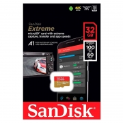   Micro SDHC 32Gb SanDisk Extreme Class 10 UHS-I U3 V30 A1 100/  