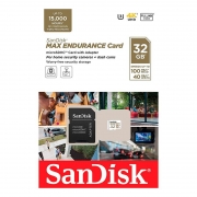   Micro SDHC 32Gb SanDisk Max Endurance U3 V30 100/ +  SD (SDSQQVR-032G-GN6IA)