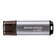 8Gb Move Speed M1 Silver, USB 2.0 (M1-8G)