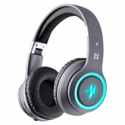 Гарнитура Bluetooth Defender B571 FreeMotion, MP3, AUX, LED, накладная, серая (63571)