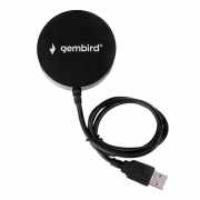 HUB 4-port Gembird UHB-241B USB 2.0 со встр. кабелем 50 см