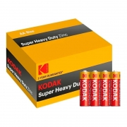 Батарейка AA Kodak Super Heavy Duty R6 солевая, 24 шт, коробка (KAAHZ-S4)