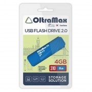 4Gb OltraMax 310 Blue USB 2.0 (OM-4GB-310-Blue)