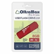 8Gb OltraMax 310 Red USB 2.0 (OM-8GB-310-Red)