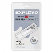 32Gb Exployd 620 White USB 2.0 (EX-32GB-620-White)