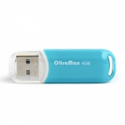 4Gb OltraMax 230 Steel Blue USB 2.0 (OM-4GB-230-St Blue)