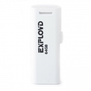 64Gb Exployd 580 White USB 2.0 (EX-64GB-580-White)