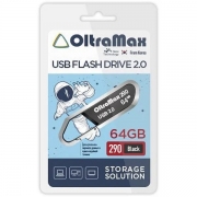 64Gb OltraMax 290 Black USB 2.0 (OM-64GB-290-Black)