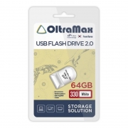 64Gb OltraMax 330 White USB 2.0 (OM-64GB-330-White)