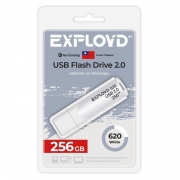 256Gb Exployd 620 White USB 2.0 (EX-256GB-620-White)