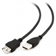   USB 2.0 Am=>Af - 1.8 , , , Cablexpert (CC-USB2-AMAF-6B-N)