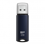 32Gb Silicon Power Marvel M02 Black USB3.2 SP032GBUF3M02V1B)