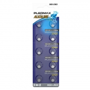 ��������� Pleomax AG0 379A/LR521/LR63 1.5V, 10 ��, �������