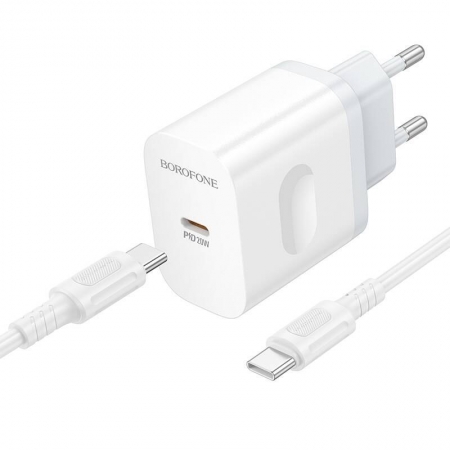 �������� ���������� Borofone BA99A, QC3.0/PD 20W USB C + ������ Type C, �����