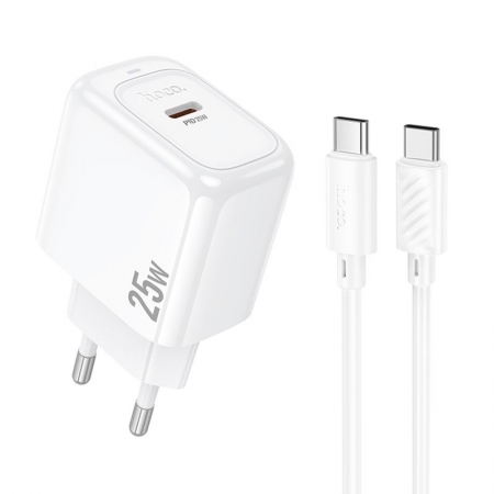 �������� ���������� Hoco CS53A, QC3.0/PD 25W USB C + ������ Type C, �����