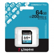   SDXC 64Gb Kingston Canvas Go Plus G4 U3 V30 200/100 / (SDG4/64GB)