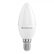  (LED)  Defender C37 08W/6500/E14 (95105)