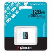   Micro SDXC 128Gb Kingston Canvas Go Plus U3 V30 A2   (SDCG4/128GBSP)