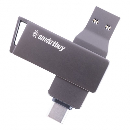 64Gb Smartbuy MC45 Metal Dual USB A/USB C ������ (SB64GBMC45)