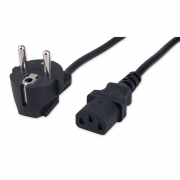   220, Schuko- C13, 3x1 2, 1.8 , CCA, ,  (GPC-186-1-1.8M)