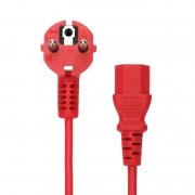   220, Schuko- C13, VDE, 10A, 1.8 , , Cablexpert  (PC-186-VDE-R-1.8M)