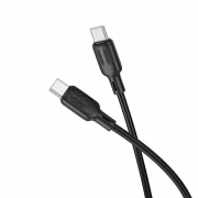 ������ USB 2.0 Type C M-M - 1 �, 60��, 3A, PD/QC3.0, ������, �������, Borofone BX113