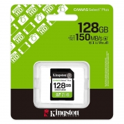   SDXC 128Gb Kingston Canvas Select Plus U1 V10 150 / (SDS3/128GB)
